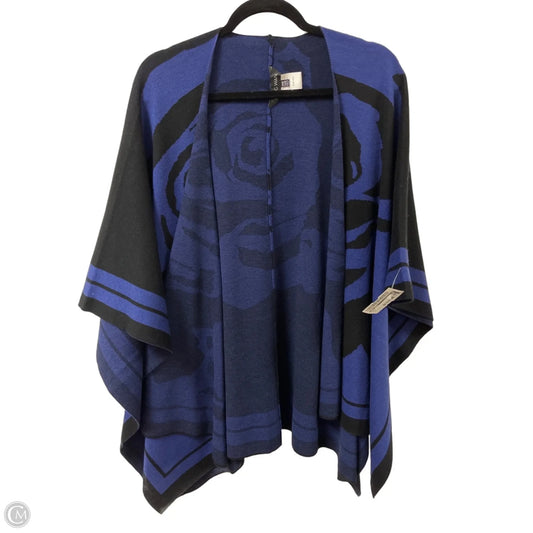 Shawl By Ming Wang In Blue, Size: Osfm
