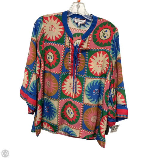 Top Long Sleeve Designer By Johnny Was In Multi-colored, Size: S