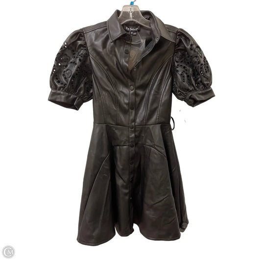 Dress Casual Midi By En Saison In Black, Size: Xs