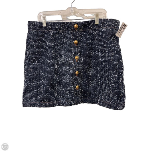 Skirt Mini & Short By Maeve In Navy, Size: 16