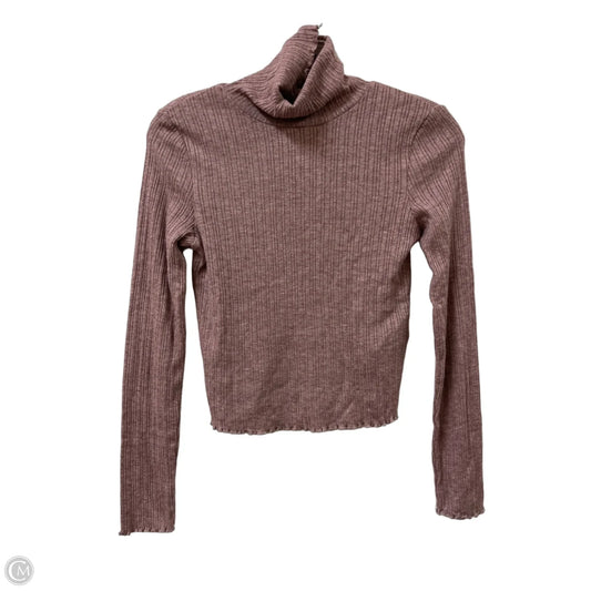 Top Long Sleeve By Madewell In Purple, Size: Xs