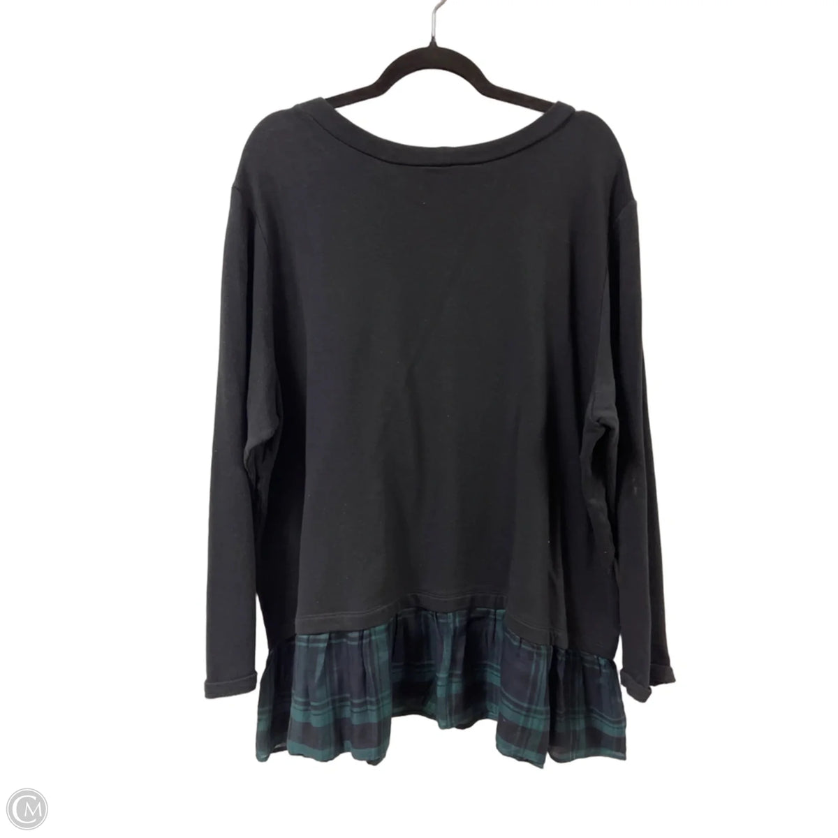 Sweater By Loft In Black, Size: 2x