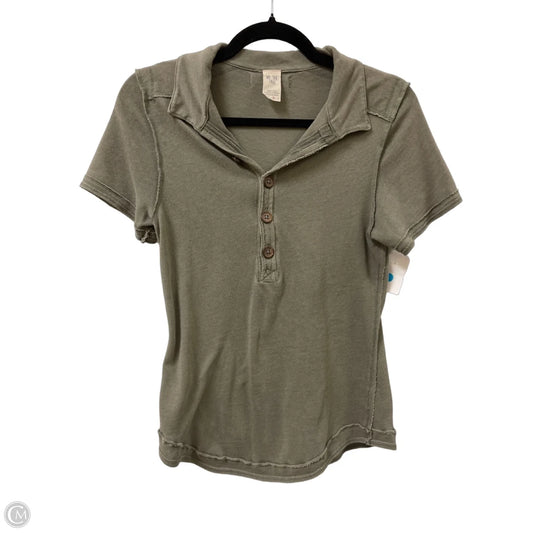 Top Short Sleeve By We The Free In Green, Size: M