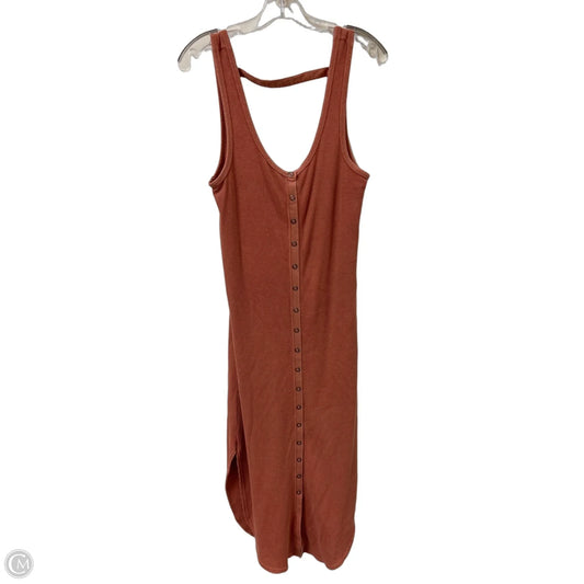 Dress Casual Maxi By Daily Practice By Anthropologie In Orange, Size: M