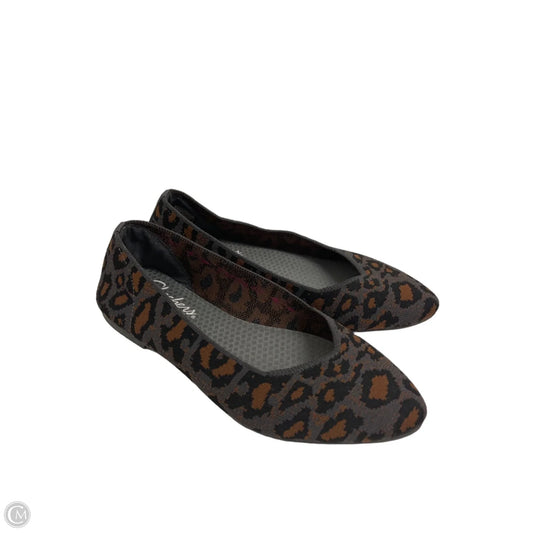 Shoes Flats By Skechers In Animal Print, Size: 7.5