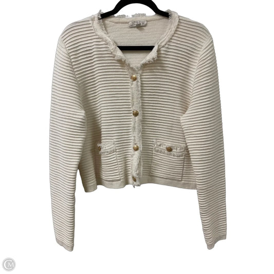 Blazer By J. Crew In Cream, Size: L