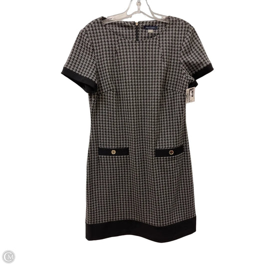 Dress Casual Midi By Tommy Hilfiger In Grey, Size: M