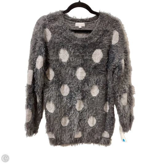 Sweater By Joseph A. In Grey, Size: L