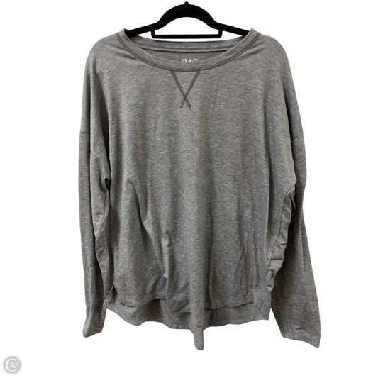 Top Long Sleeve By Maurices In Grey, Size: Xl