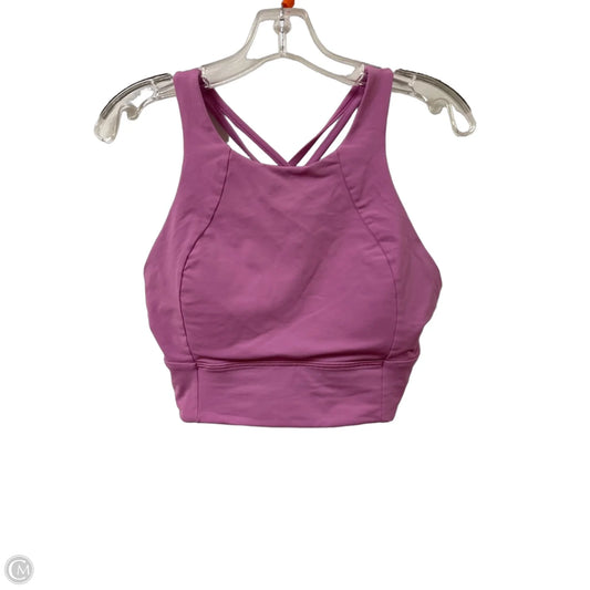 Athletic Bra By Lululemon In Purple, Size: M