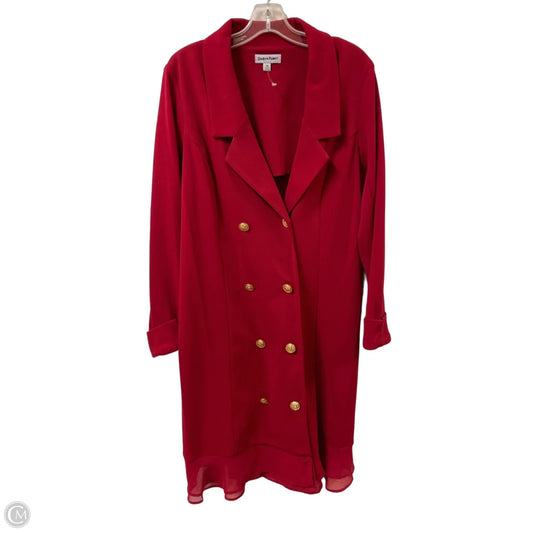 Coat Other By Shelby And Palmer In Red, Size: Xl