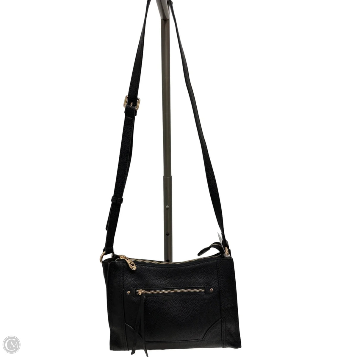 Handbag Leather By Clothes Mentor, Size: Medium