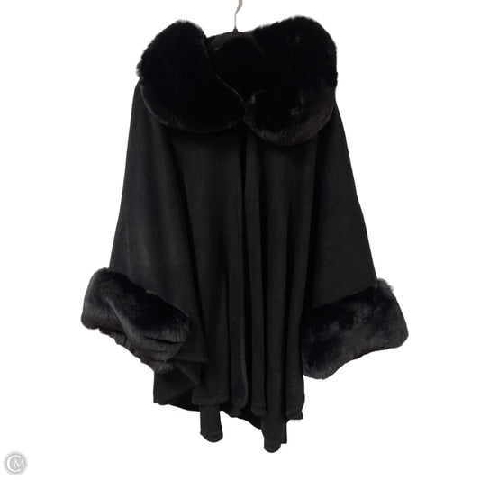 Shawl By Clothes Mentor In Black, Size: Osfm