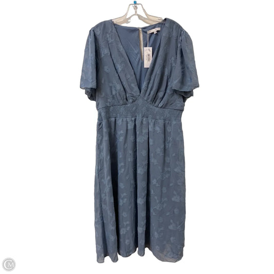 Dress Casual Maxi By Baltic Born In Blue, Size: 3x