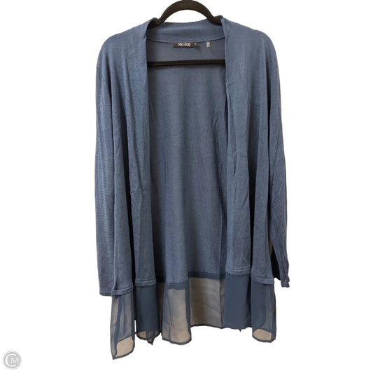 Sweater Cardigan By Nic + Zoe In Navy, Size: 1x