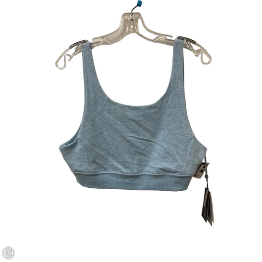 Athletic Bra By Clothes Mentor In Blue, Size: Xl