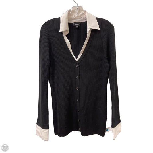 Blouse Long Sleeve By Torrid In Black, Size: L