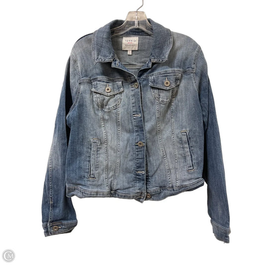 Jacket Denim By Torrid In Blue Denim, Size: 1x