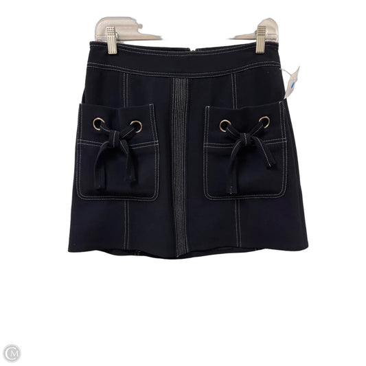 Skirt Mini & Short By Veronica Beard In Navy, Size: 4