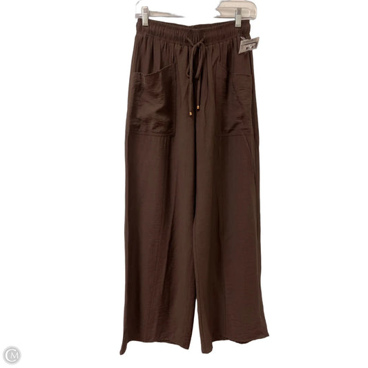 Pants Wide Leg By Entro In Brown, Size: 6