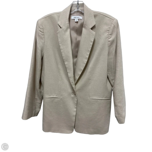 Blazer By Nine West In Cream, Size: M