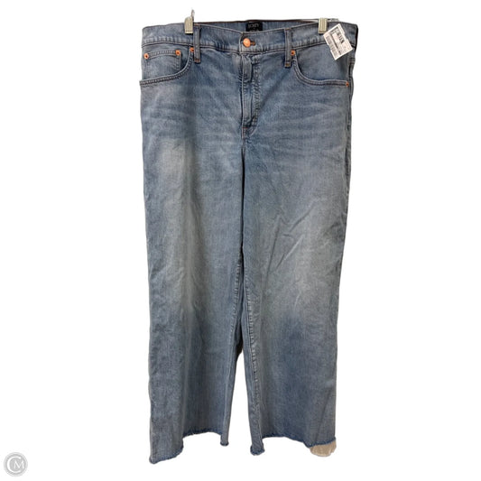 Jeans Boyfriend By J. Crew In Blue Denim, Size: 14
