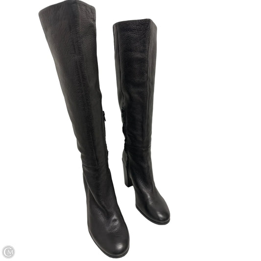 Boots Knee Heels By Kenneth Cole In Black, Size: 10