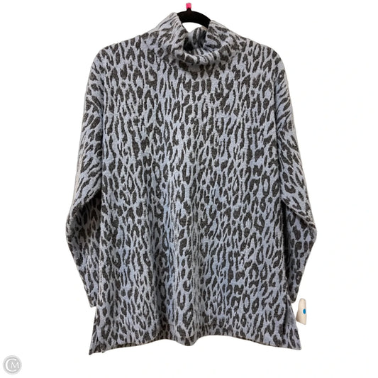 Sweater By Chicos In Blue, Size: Xl