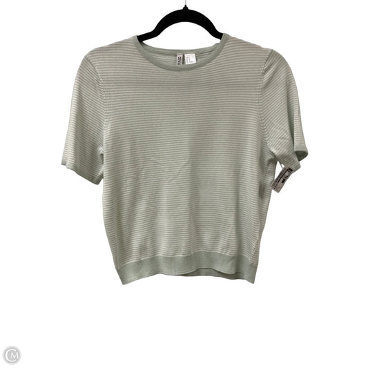 Top Short Sleeve By Divided In Green, Size: M
