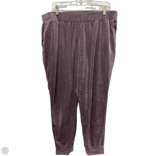Pants Lounge By Cable And Gauge In Purple, Size: 18