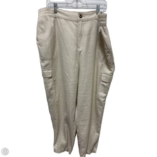 Pants Cargo & Utility By Wonderly In Cream, Size: 18