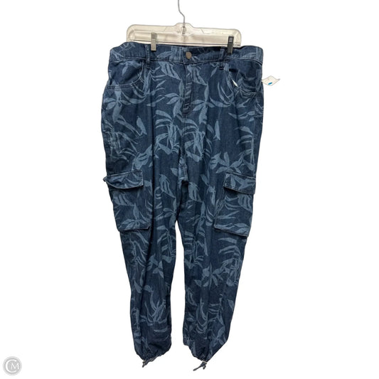 Pants Cargo & Utility By Lane Bryant In Blue Denim, Size: 20