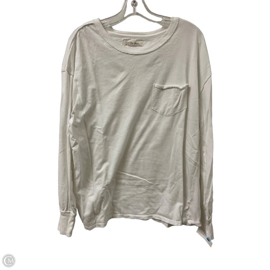 Top Long Sleeve By We The Free In White, Size: Xs