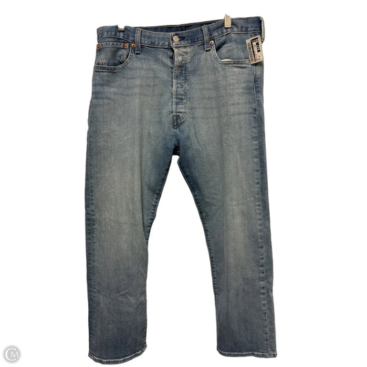 Jeans Straight By Levis In Blue Denim, Size: 20