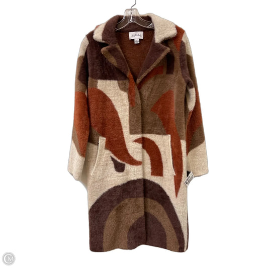 Coat Faux Fur & Sherpa By Joseph Ribkoff In Multi-colored, Size: Xs