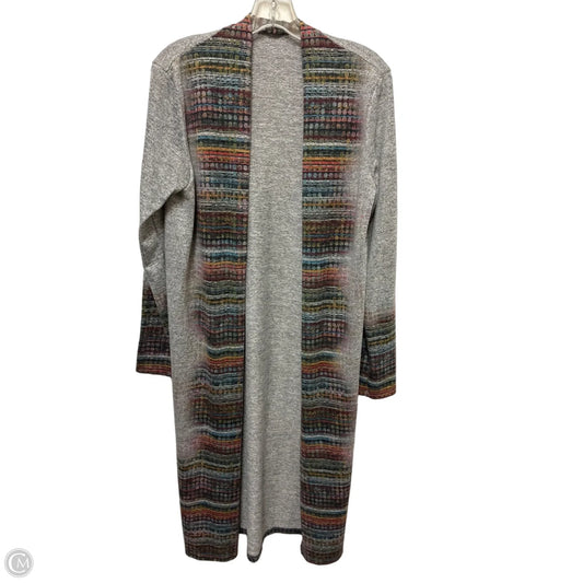 Sweater Cardigan By Clothes Mentor In Grey, Size: S