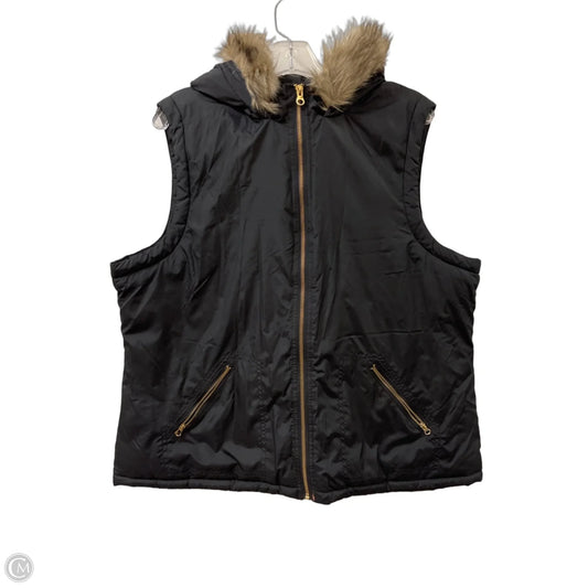 Vest Puffer & Quilted By Gap In Black, Size: Xl