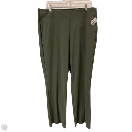 Athletic Pants By Athleta In Green, Size: 16