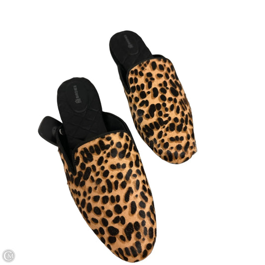 Shoes Flats By Birdies In Animal Print, Size: 11