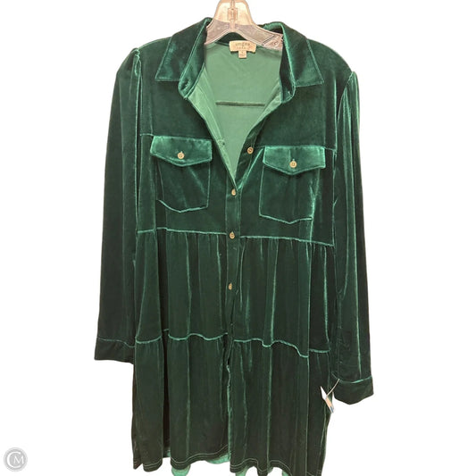 Dress Casual Midi By Umgee In Green, Size: S