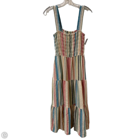 Dress Casual Maxi By Clothes Mentor In Multi-colored, Size: M