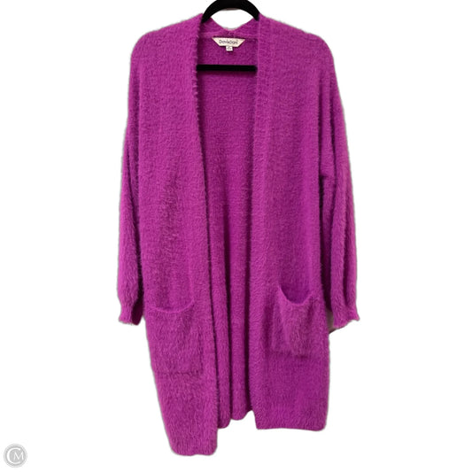 Sweater Cardigan By Davi & Dani In Purple, Size: M
