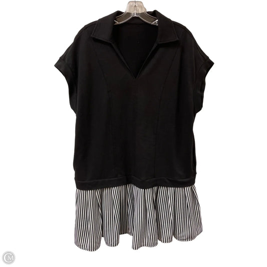 Dress Casual Midi By Old Navy In Black, Size: L