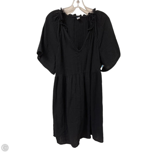 Dress Casual Midi By Clothes Mentor In Black, Size: S