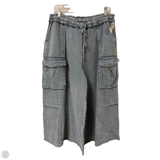 Pants Wide Leg By Easel In Blue, Size: 12
