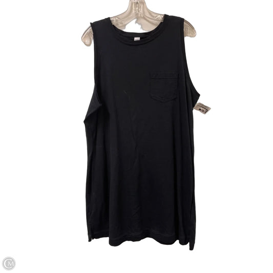 Dress Casual Midi By Old Navy In Black, Size: Xl