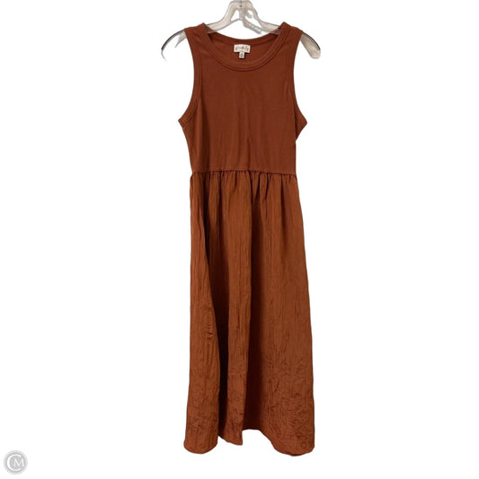 Dress Casual Maxi By Wonderly In Orange, Size: M