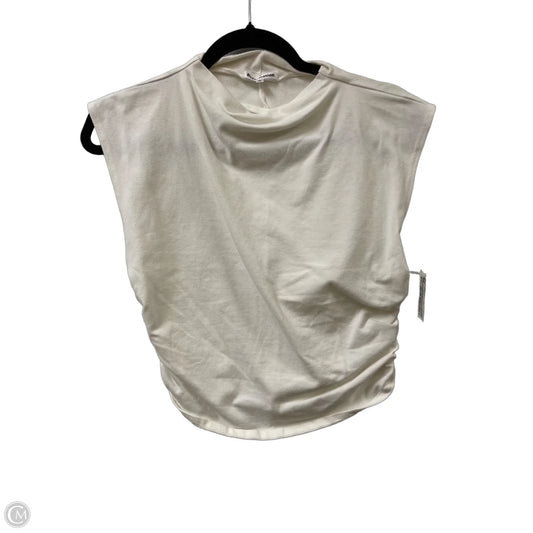 Top Short Sleeve By Reformation In White, Size: L