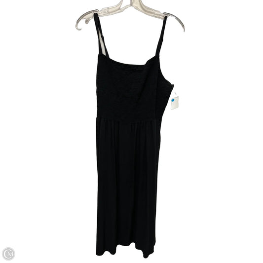 Dress Casual Midi By Old Navy In Black, Size: L