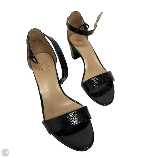 Sandals Heels Block By Naturalizer In Black, Size: 7.5